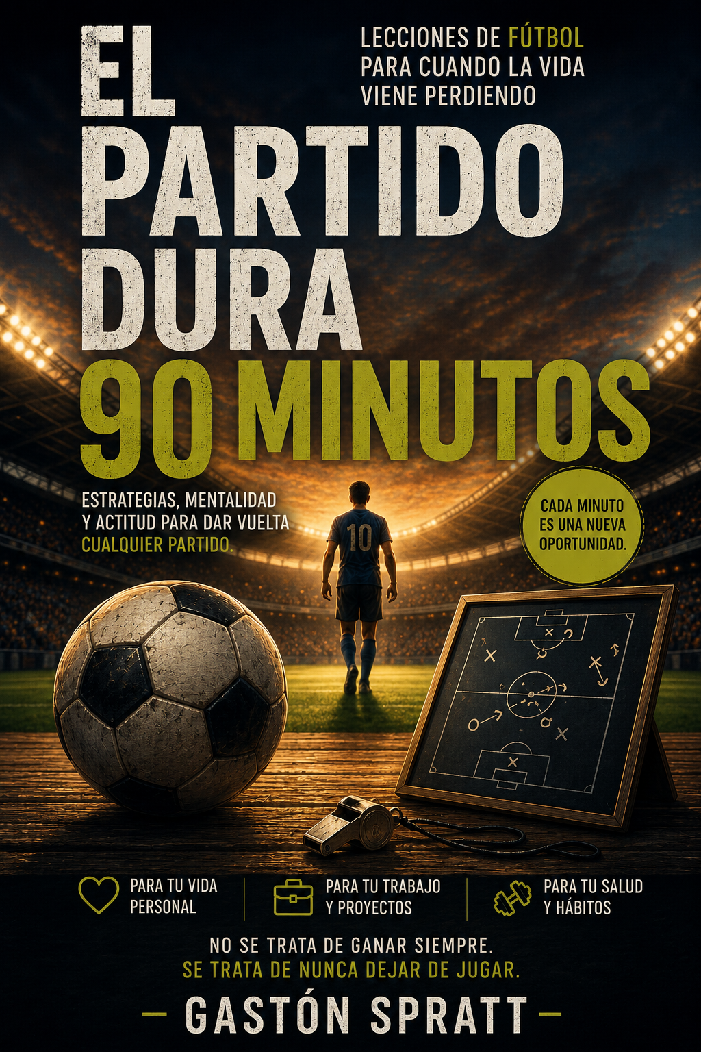 El partido dura 90 minutos
